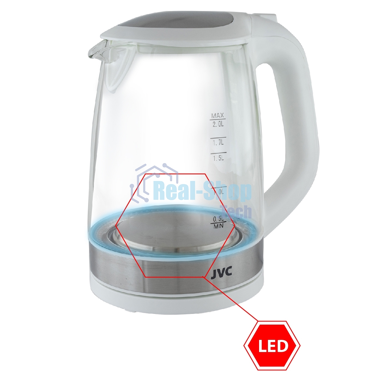 Чайник электрический JVC JK-KE2005