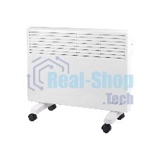 Конвектор EUROLUX ОК-EU-2500, белый, 2500 Вт, 30 м2, термостат