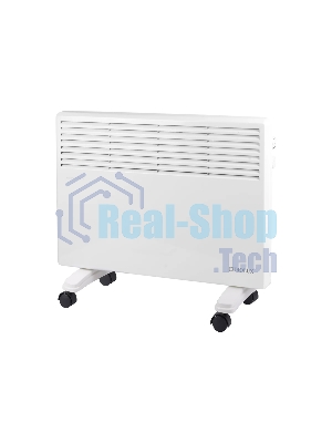 Конвектор EUROLUX ОК-EU-2500, белый, 2500 Вт, 30 м2, термостат