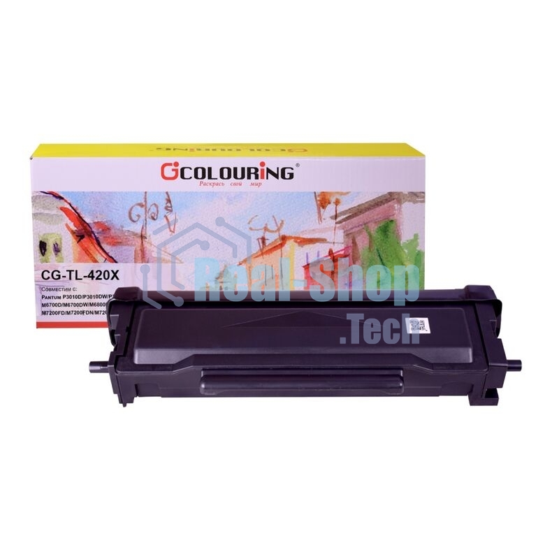 Картридж Colouring CG-TL-420X черный (6000 стр) для Pantum P3010D/P3010DW/P3300DN/P3300DW/M6700D/M6700DW/M6800FDW/M7100DN/M7100DW/M7200FD/M7200FDN/M7200FDW/M7300FDN/M7300FDW