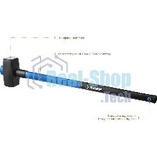 Кувалда Зубр Профессионал 20111-5_z03 5 кг с фиберглассовой удлиненной рукояткой