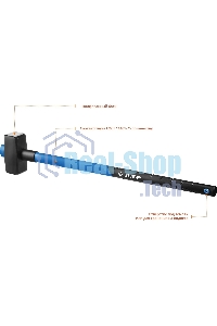 Кувалда Зубр Профессионал 20111-5_z03 5 кг с фиберглассовой удлиненной рукояткой