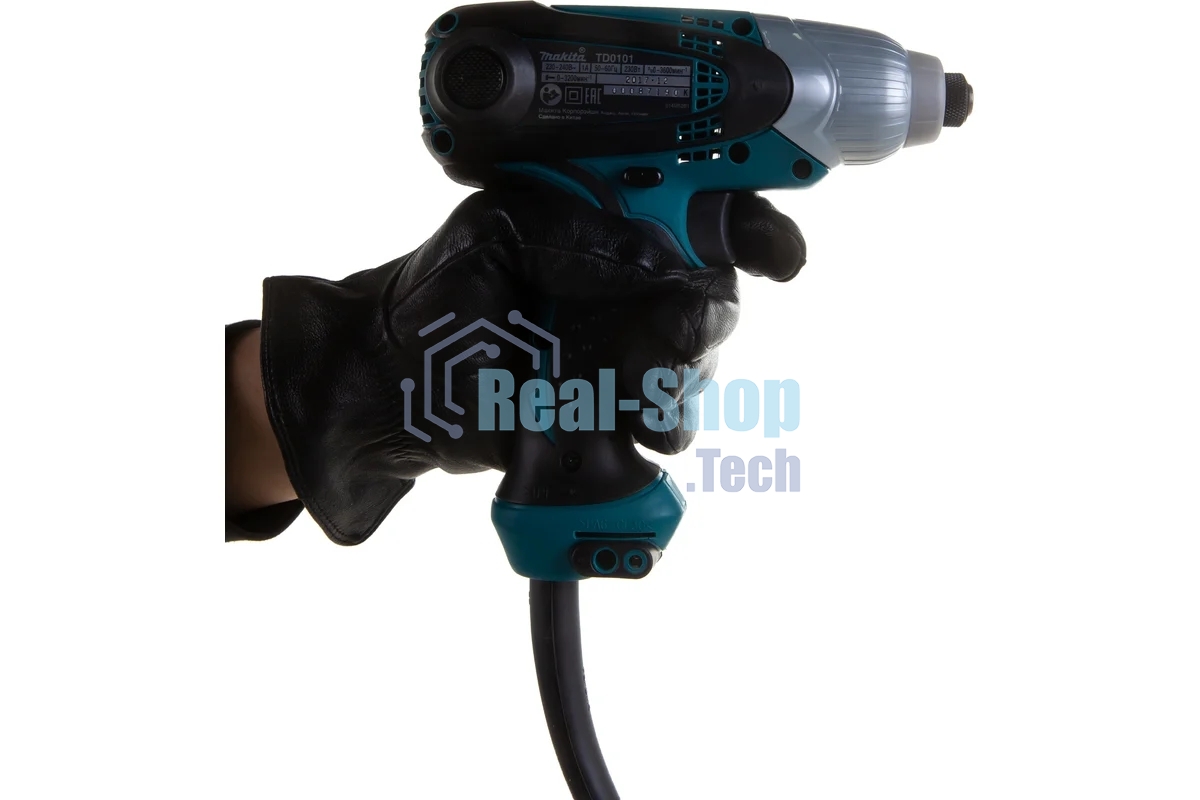 Шуруповерт Makita TD0101 230Вт патрон:держатель бит