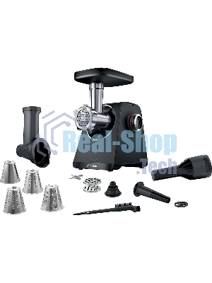 Мясорубка электрическая Bosch MFWS440B, 1900W, черный