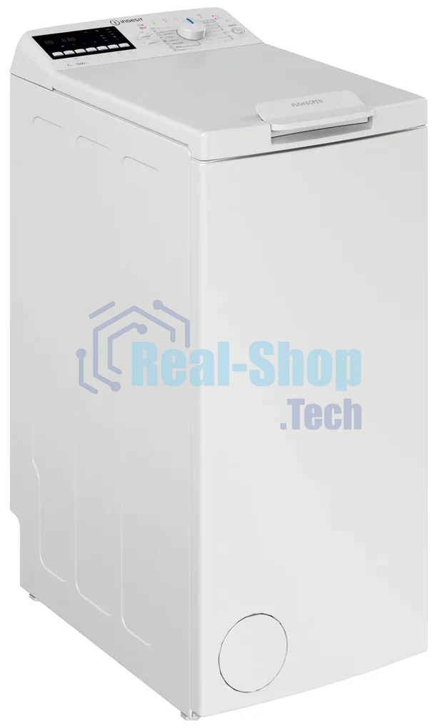 Стиральная машина Indesit BTWB 7220P EU N белый, загрузка вертикальная 7 кг, 1200 об/мин., класс: А