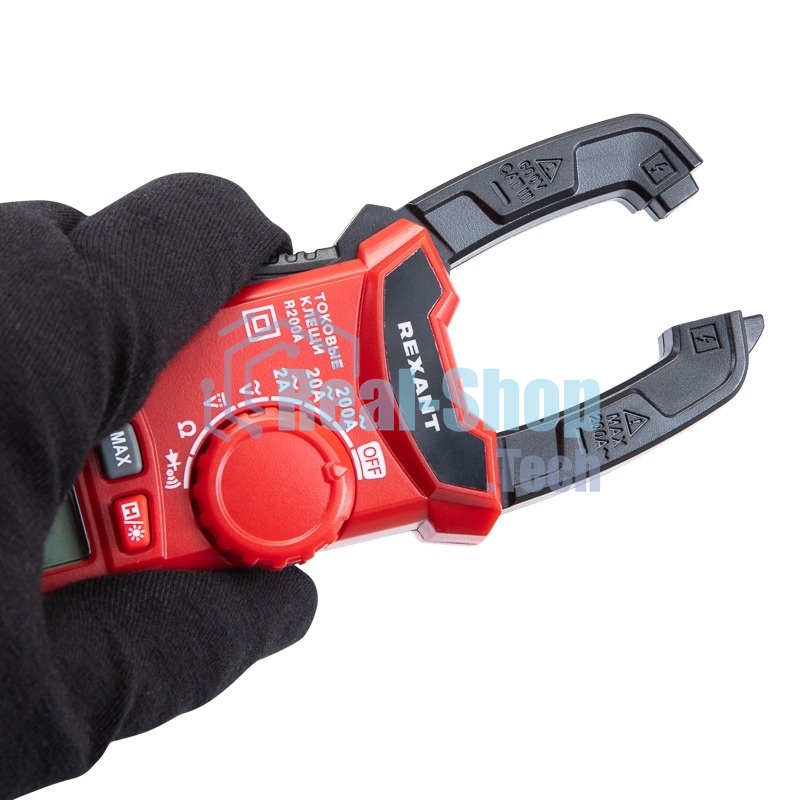 Токовые клещи Rexant R200A