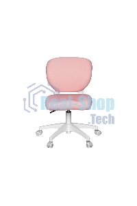 Кресло детское Cactus CS-CHR-3594PK розовый крестов. пластик белый