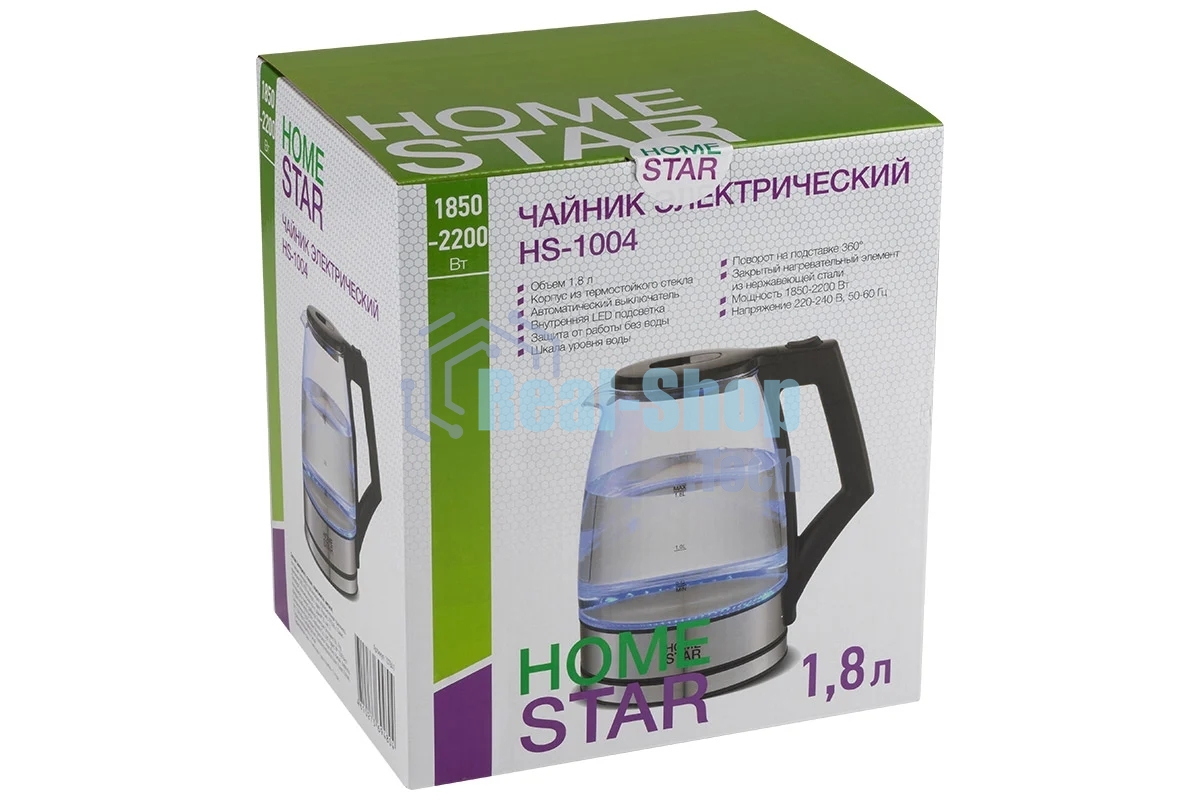 Чайник электрический HOMESTAR HS-1004 (107841)
