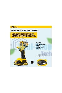 Дрель-шуруповерт аккумуляторная 6в1 Kolner Combo 20V PRO KCMT 20-3C