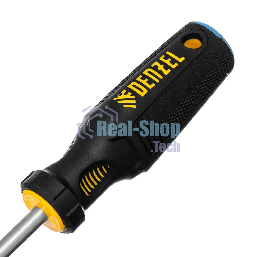 Отвертка Denzel SL8x150 мм, S2, 3к рукоятка