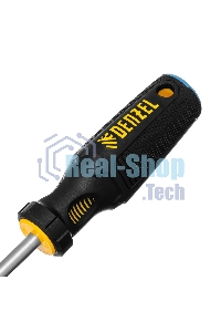 Отвертка Denzel SL8x150 мм, S2, 3к рукоятка