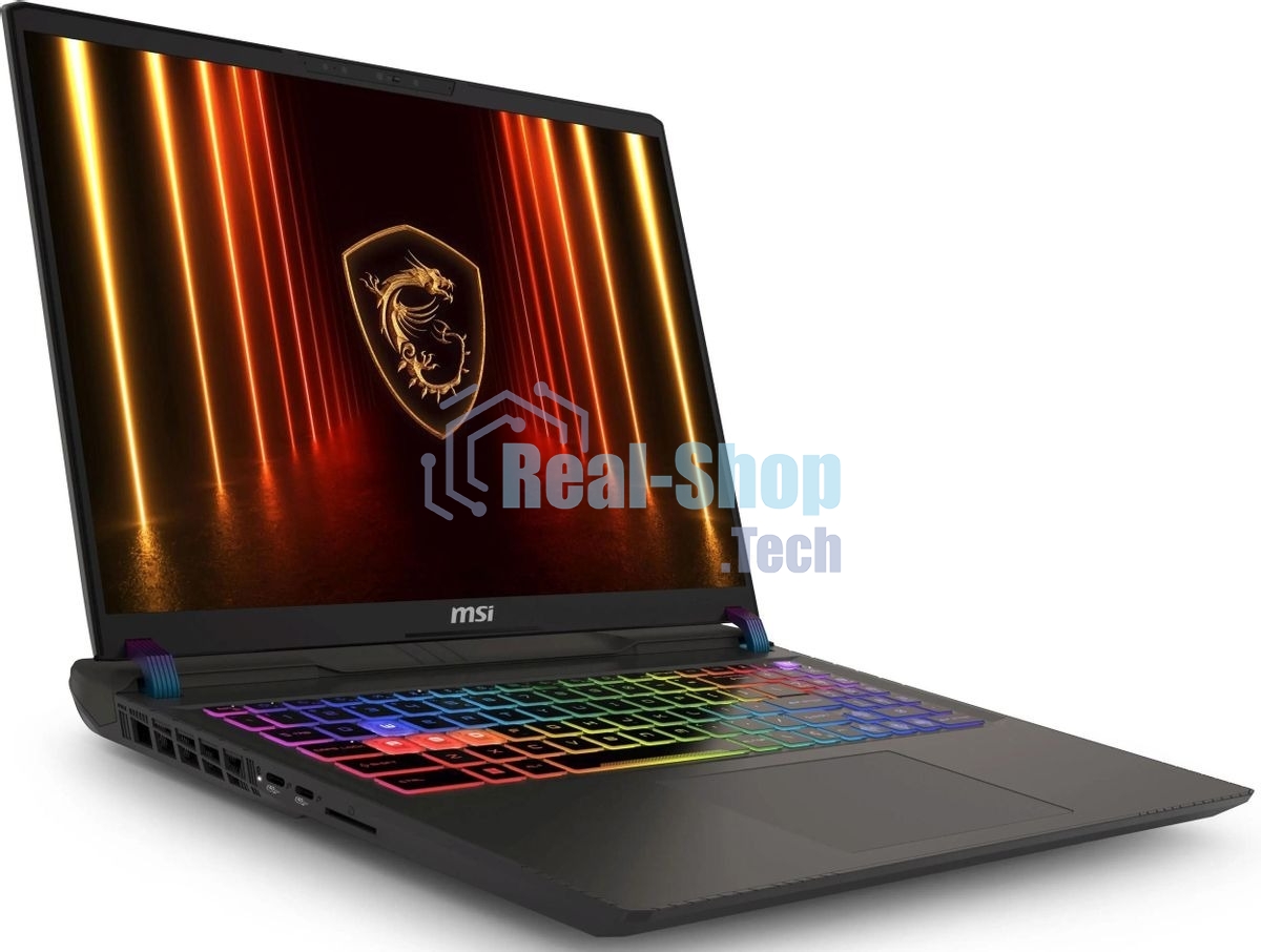 Ноутбук MSI Vector A16 HX A8WHG-033XRU серый AMD Ryzen 9 8940HX/16Gb/SSD 1Tb/RTX 5070Ti 12Gb/16