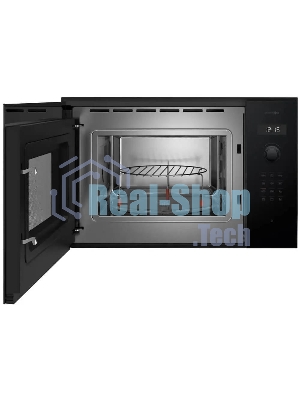 Микроволновая печь встраиваемая Bosch BEL454MB1F 6 Series, 900Вт,LED-display,AutoPilot 8, 25 л, гриль, черный, 382x594x388 мм