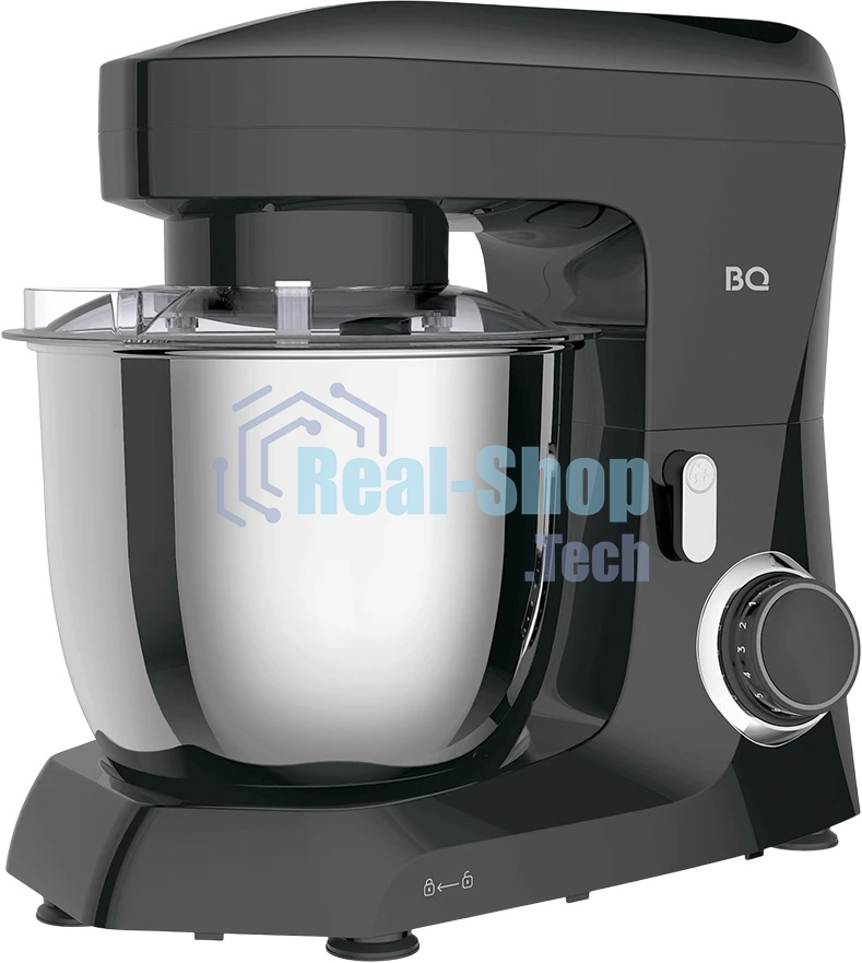 Миксер BQ MX342 серый, стационарный, 1600 Вт, 4.5 л, 10 скоростей