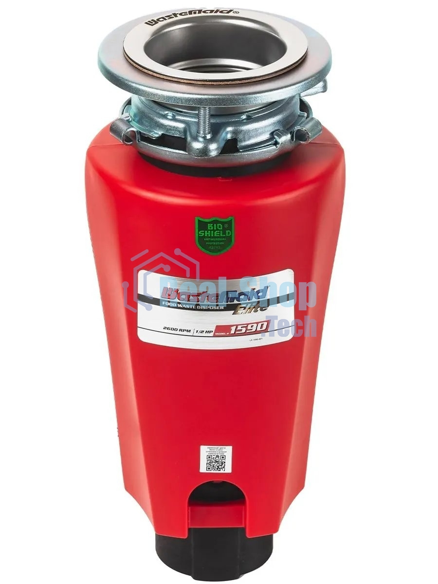 Измельчитель пищевых отходов Waste Maid Elite Model 1590-1/2 HP Economy Disposer-3-bolt mount with Air Switch, 220v RU