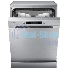 Посудомоечная машина Samsung DW60M6050FS/WT, серебристый, 59.8 см, 14 компл., сушка конденсационная, 44 дБ, класс A++