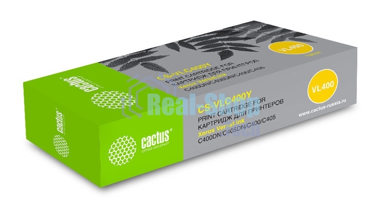 Картридж лазерный Cactus CS-VLC400Y 106R03533 желтый (8000стр.) для Xerox VersaLink C400DN/C405DN/C400/405