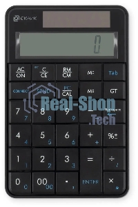 Числовой блок беспроводной Oklick K604W черный USB slim для ноутбука (1979325)