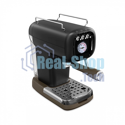 Кофеварка эспрессо BQ CM2004 черный, исп. кофе - молотый, 0.6 л, 1100 Вт, 20 бар