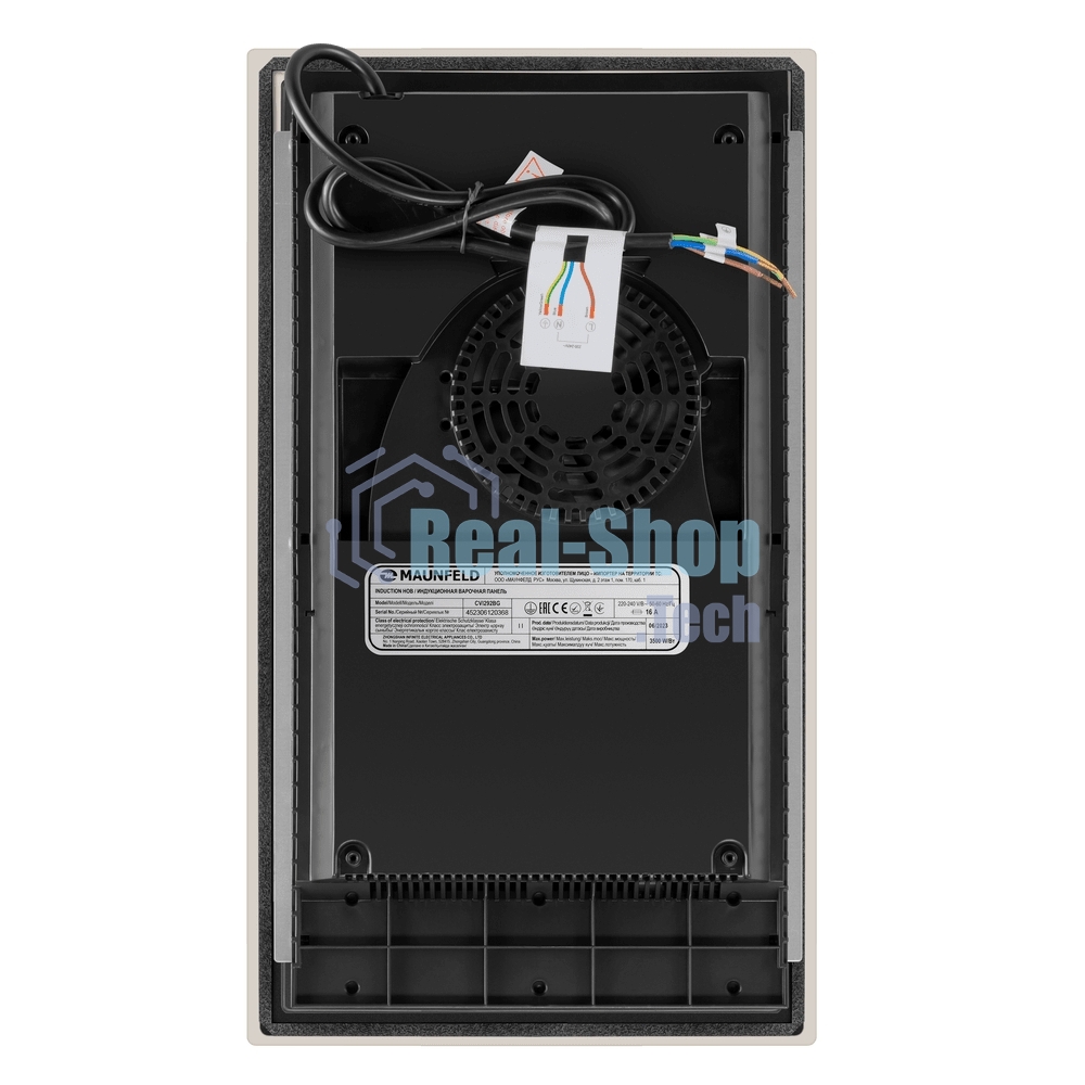 Индукционная варочная панель Maunfeld CVI292BG бежевый