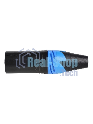 Комплект кабельных разъемов Wize WXLR-3PM-5 XLR 3 pin, (вилка), 5 шт. в комплекте