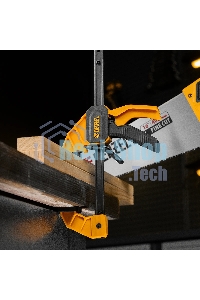 Струбцина Denzel F-образная, быстрозажимная, 150 х 55 мм, усиленный нейлоновый корпус