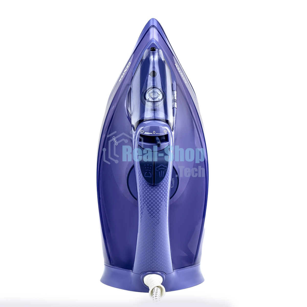 Утюг Centek CT-3300 фиолетовый, 2800 Вт, 60 г/мин, 190 г/мин, 600 мл