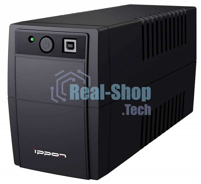 Источник бесперебойного питания Ippon Back Basic 1050 Euro 600Вт 1050ВА черный