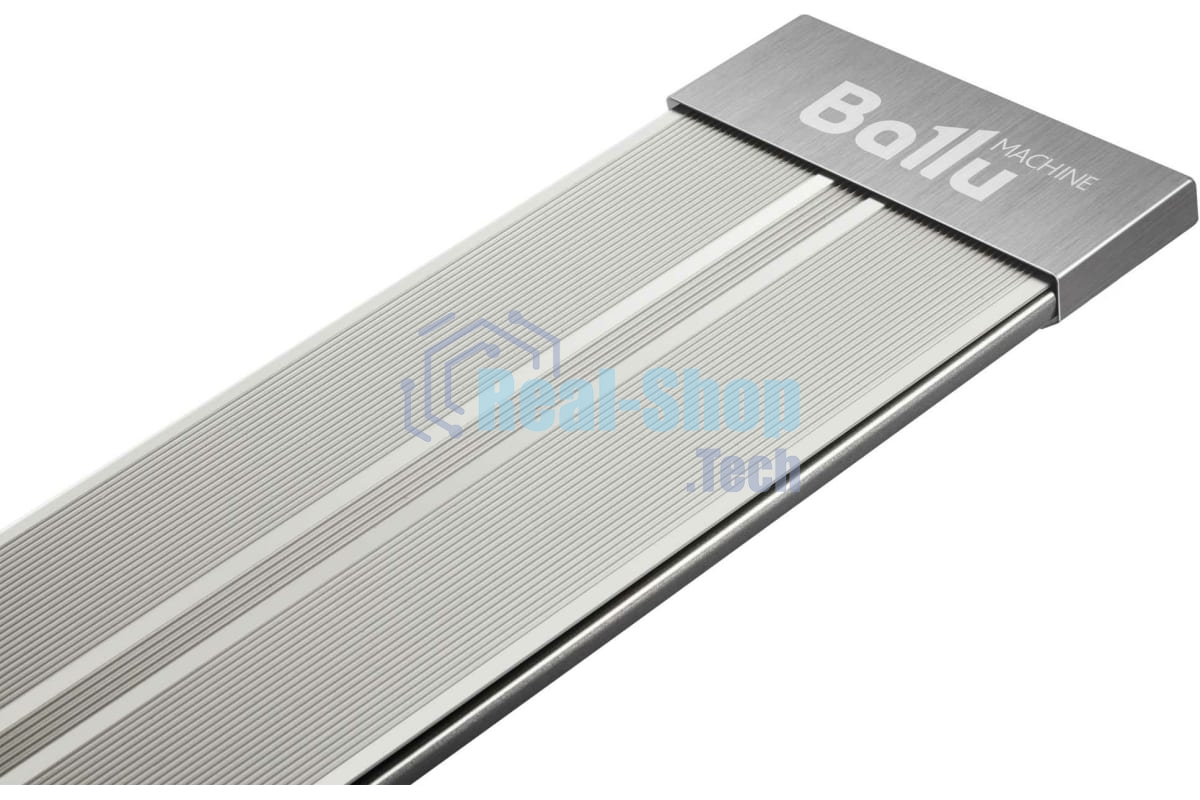 Обогреватель инфракрасный Ballu BIH-AP4-2.0-M серебристый, панельный, 2000 Вт, 40 м2