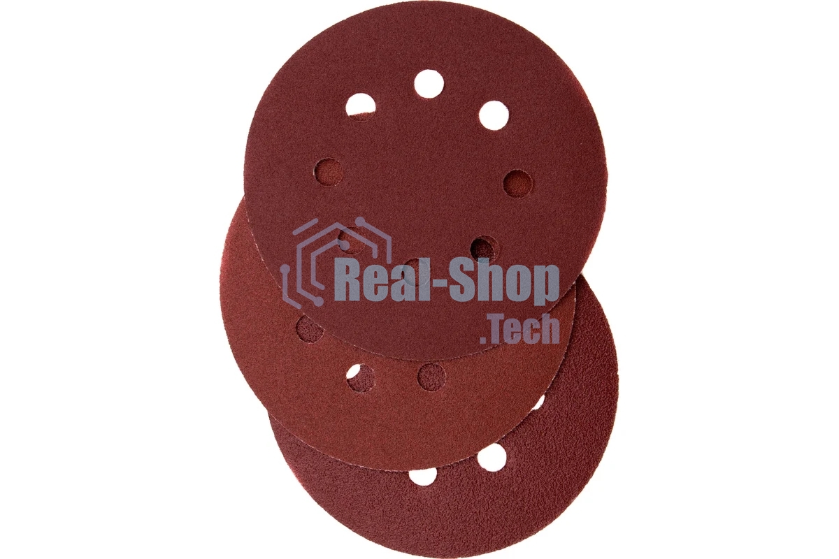 Эксцентриковая шлифовальная машина Denzel OS-125, 450 Вт, 6000-12000 об/мин