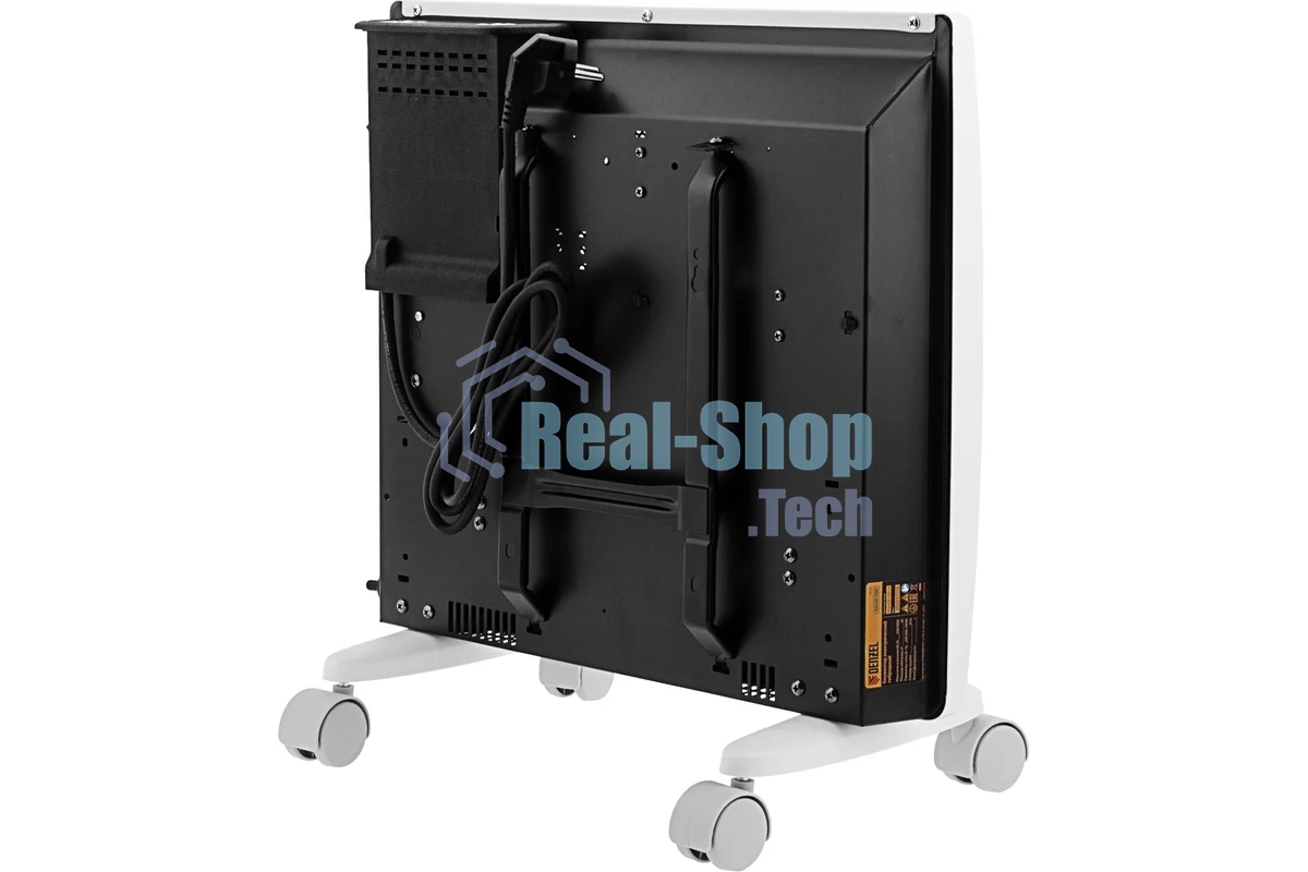 Конвектор гибридный Denzel HybridX-1000 белый, 1000 Вт, 20 м2, термостат, дисплей