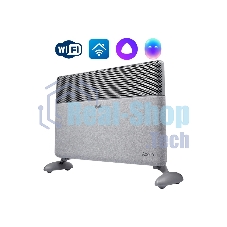 Конвектор электрический Ballu Apollo digital INVERTER Moon Gray BEC/ATI-2501 серый, 2500 Вт, 30 м2, термостат, дисплей, WiFi