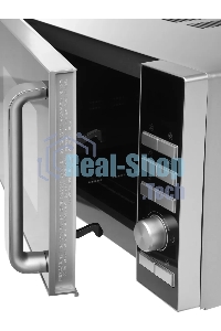 Микроволновая печь Galanz MOS-2402FDS серебристый/черный, 20 л, 800 Вт, переключатели - кнопки/поворотный механизм