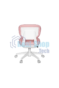 Кресло детское Cactus CS-CHR-3594PK розовый крестов. пластик белый