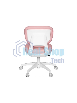 Кресло Cactus CS-CHR-3594PK розовый, ткань, 75 кг, механизм качания