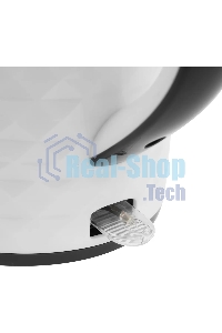 Чайник электрический Centek CT-0025 белый, металл 1.8 л, 2000 Вт, двойные стенки, кнопка вкл. на ручке