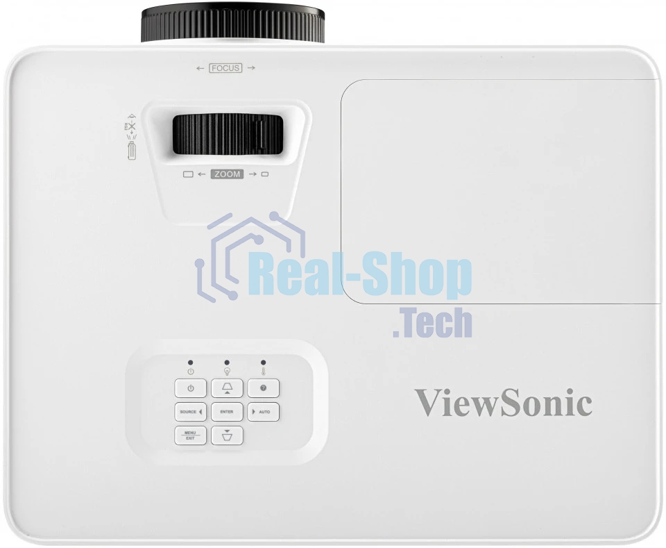 Проектор ViewSonic PA700W DLP 4500Lm ANSI (1280x800) 3000000:1 ресурс лампы:20000часов 2xHDMI 2.7кг