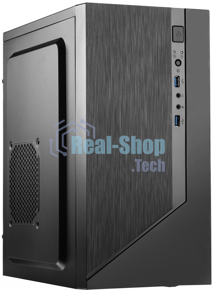 Компьютерный корпус Сase Forza mATX, 450W, 2xUSB 3.0, Black, w/o FAN, 12 см fan PSU, power cord