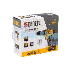 Дрель-шуруповерт Denzel CDL-18-0, 18 В, 0 Ач, 30 Нм, щеточный