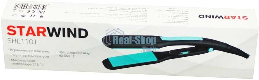 Выпрямитель Starwind SHE1101 65Вт черный (макс.темп.:215С)