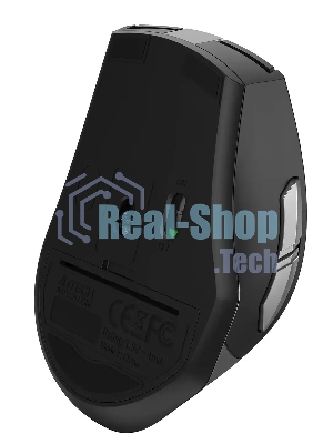 Мышь беспроводная A4Tech Fstyler FG35 серый/черный, 2000 dpi, радиоканал, USB, кнопки - 6