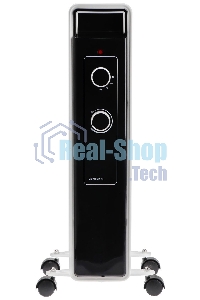 Обогреватель масляный Centek CT-6221-5 (5 секций) белый, 400/600/1000 Вт, 12,5 м2, 3 режима, термостат