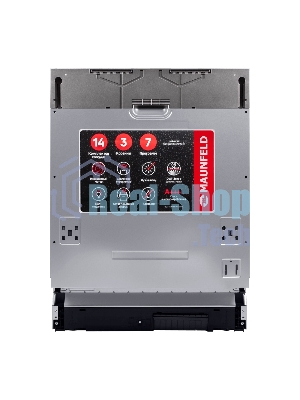 Посудомоечная машина MAUNFELD MLP60230 Light Beam Inverter Wi-Fi, нержавеющая сталь, 14 компл., 44 дБ, класс A+++