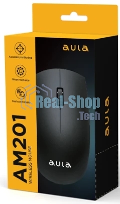 Мышь беспроводная AULA AM201 черный