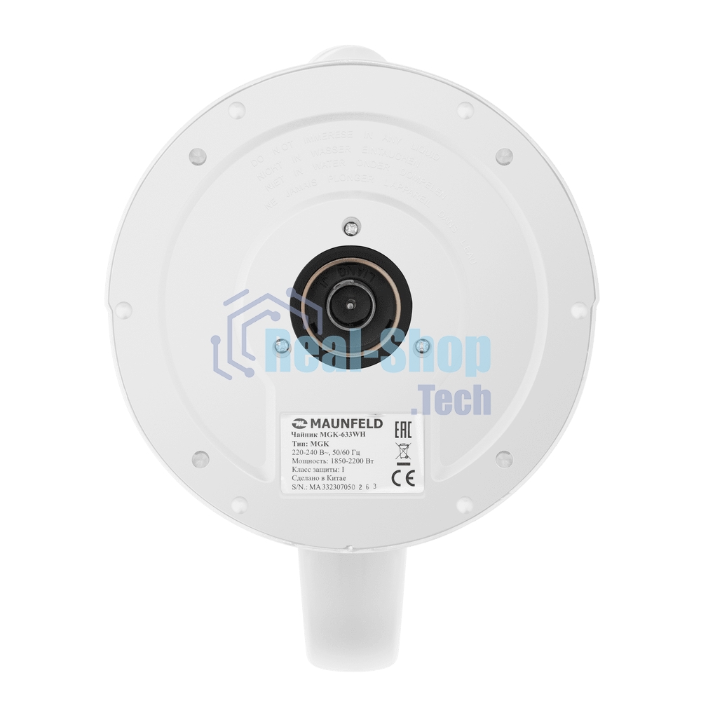 Чайник электрический Maunfeld MGK-633WH