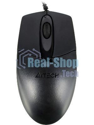 Мышь проводная A4Tech OP-720 черный, 1000 dpi, PS/2, кнопки - 3