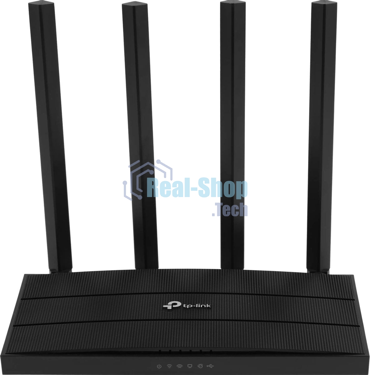 Роутер беспроводной TP-Link Archer C6U AC1200 10/100/1000BASE-TX/4G ready черный