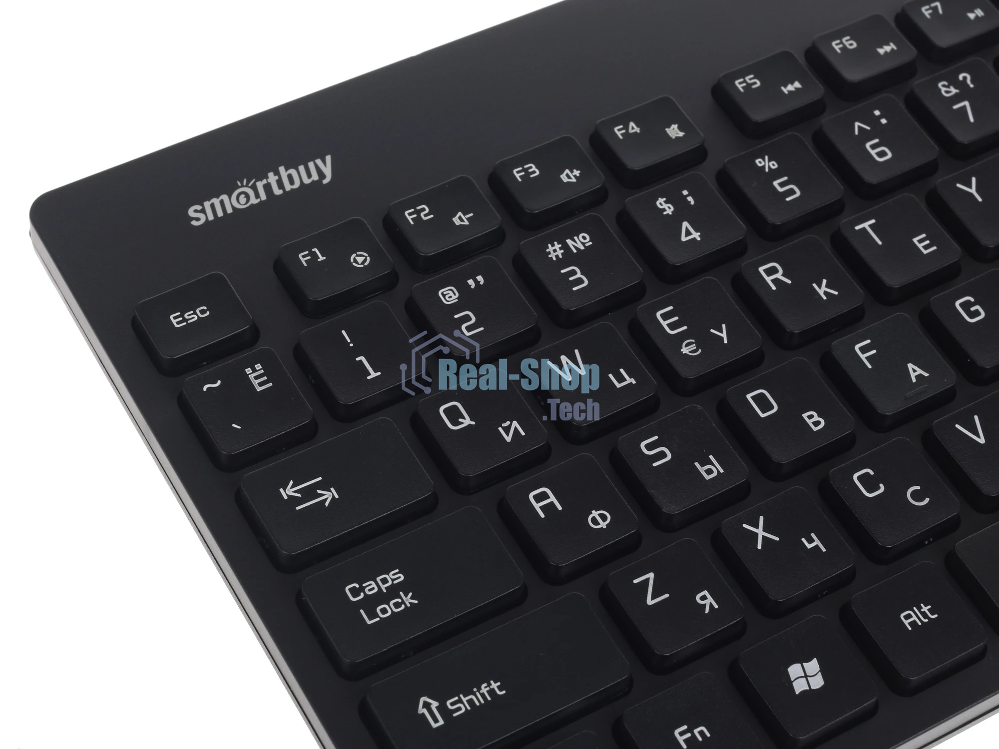 Комплект клавиатура+мышь Smartbuy 220349AG беспроводной, USB, 1600 DPI, чёрный