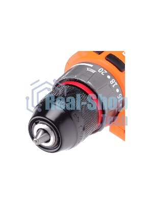 Дрель-шуруповерт Patriot BR 467, 16,8 В, 2 Ач, 70 Нм, бесщеточный