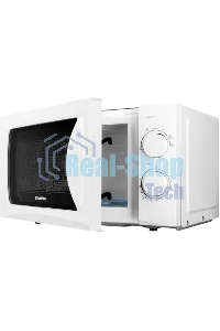 Микроволновая печь Starwind SMW3720 белый, 20 л, 700 Вт, переключатели - поворотный механизм